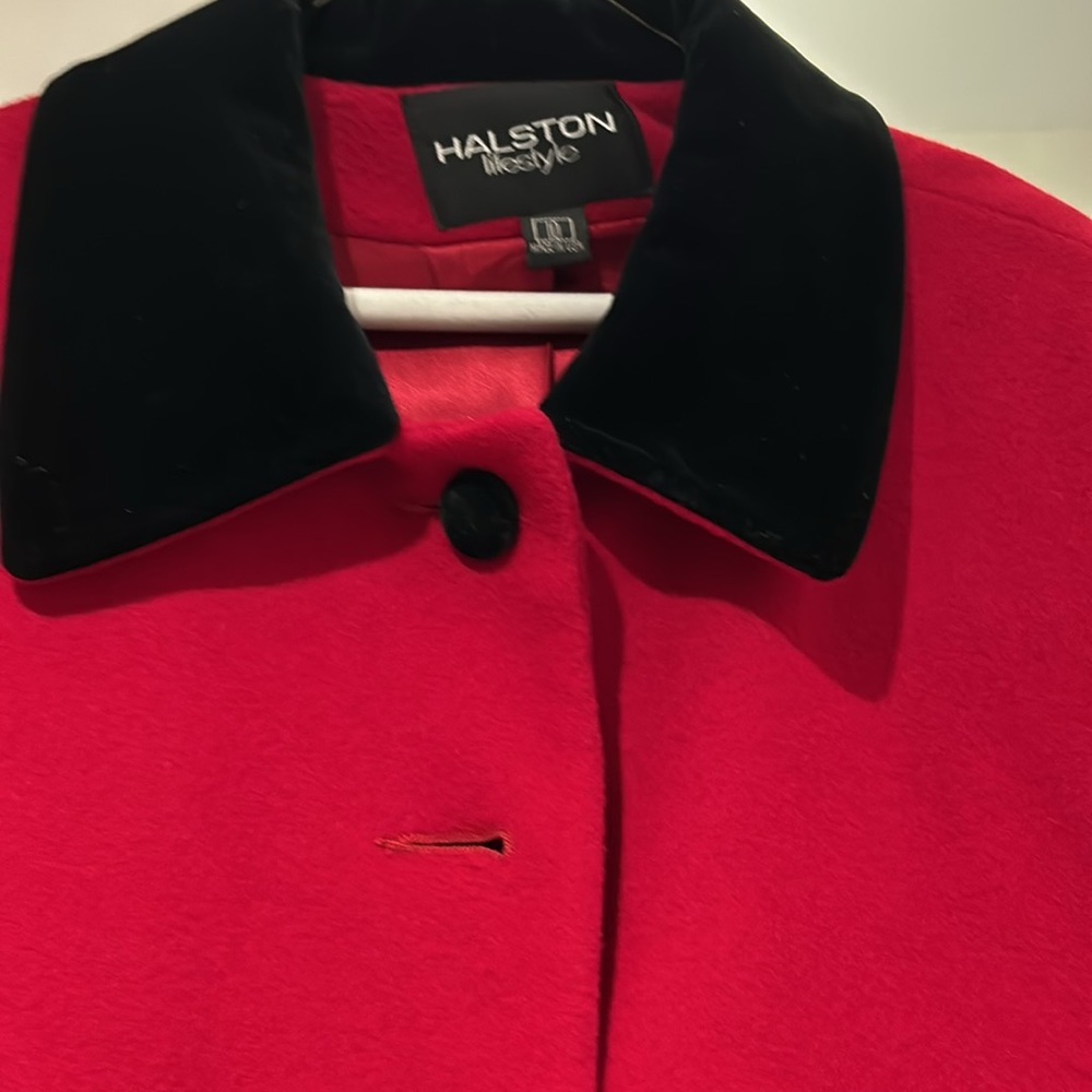 Halston vintage coat - Picture 8 of 13